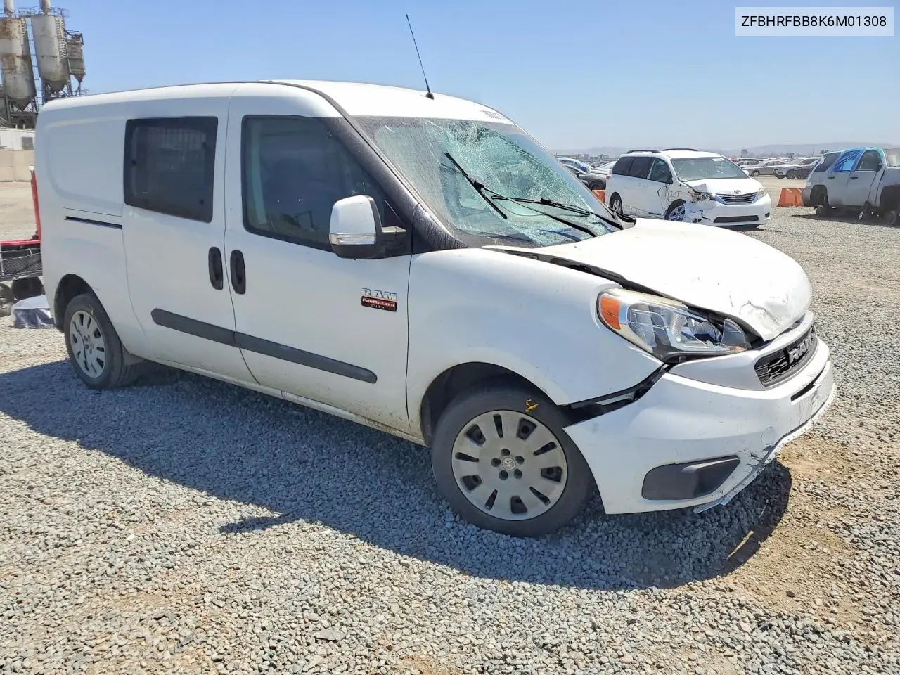 2019 Ram Promaster City Slt VIN: ZFBHRFBB8K6M01308 Lot: 60860176