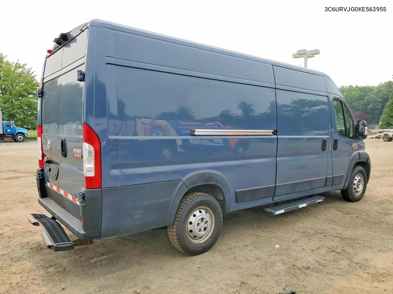 2019 Ram Promaster 3500 3500 High VIN: 3C6URVJG0KE563955 Lot: 60864776