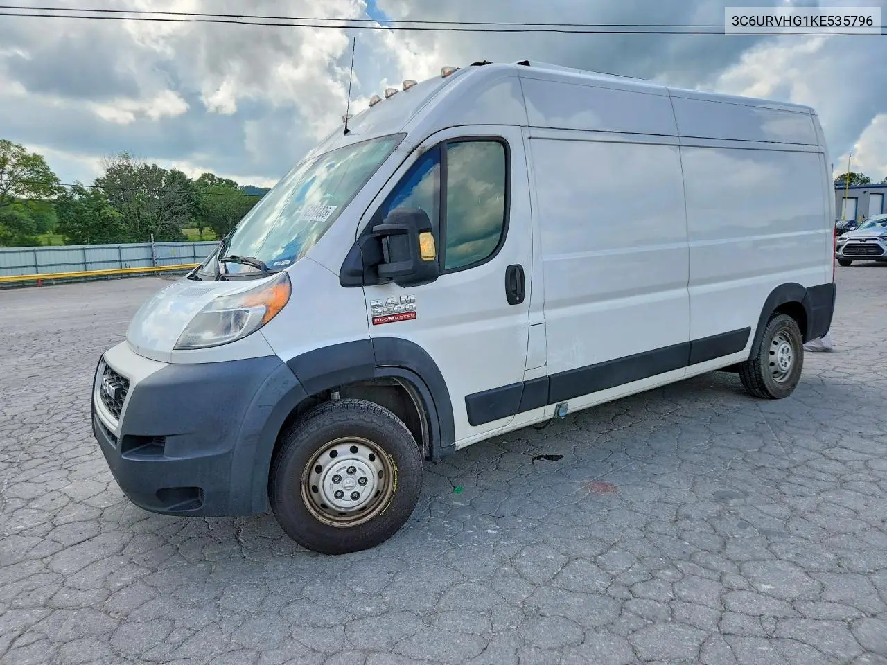 2019 Ram Promaster 3500 3500 High VIN: 3C6URVHG1KE535796 Lot: 61531336