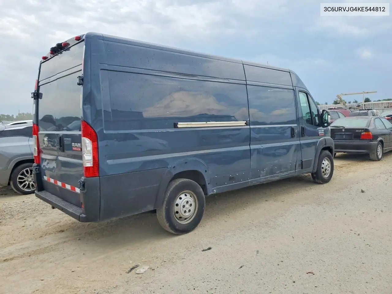 2019 Ram Promaster 3500 3500 High VIN: 3C6URVJG4KE544812 Lot: 61626966