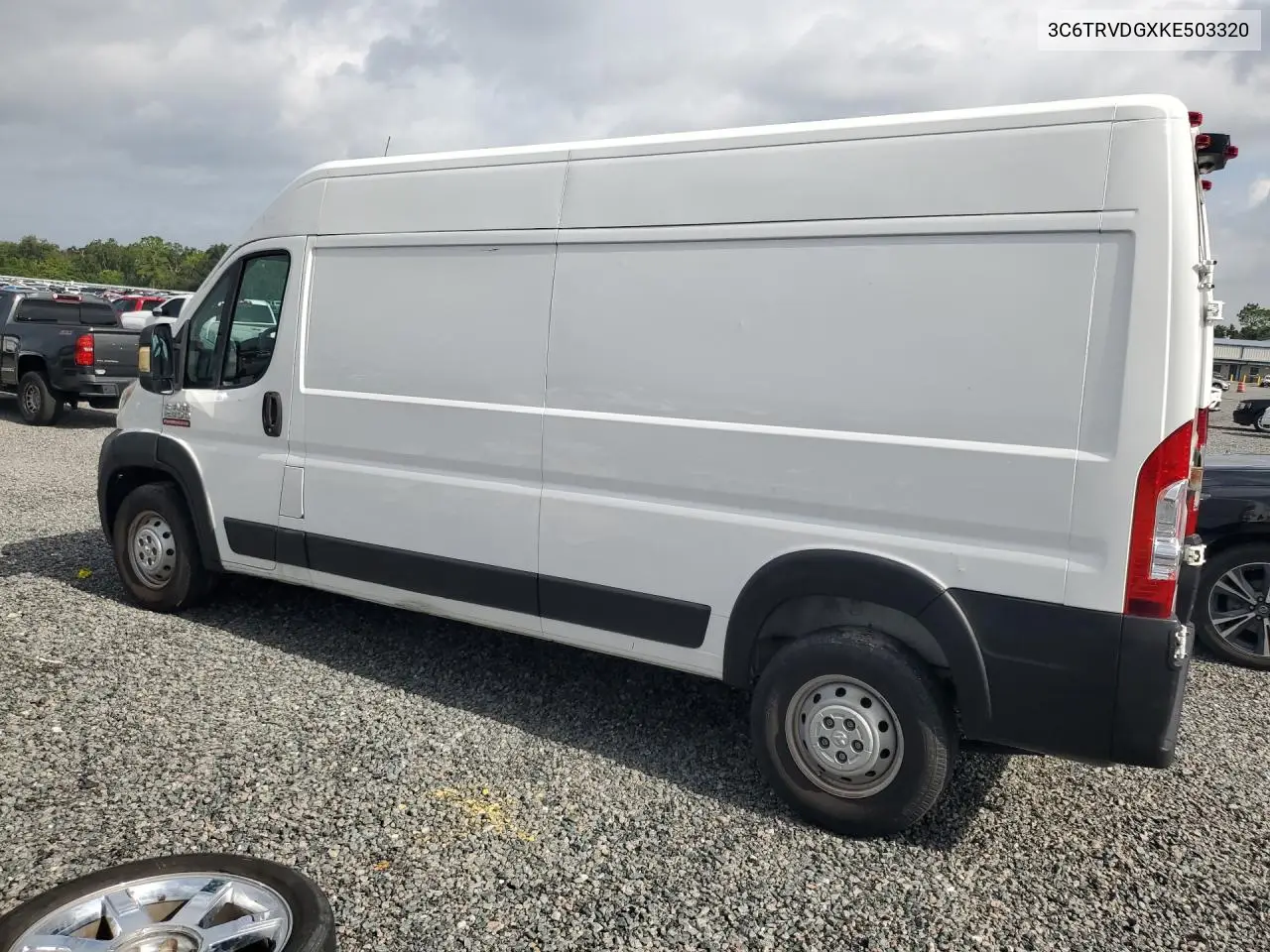 2019 Ram Promaster 2500 2500 High VIN: 3C6TRVDGXKE503320 Lot: 61781096
