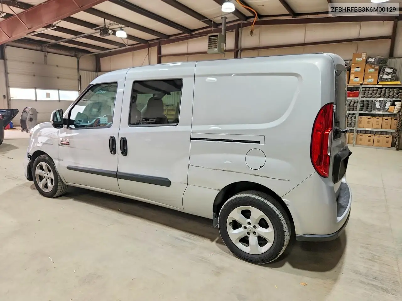 2019 Ram Promaster City Slt VIN: ZFBHRFBB3K6M00129 Lot: 61787266