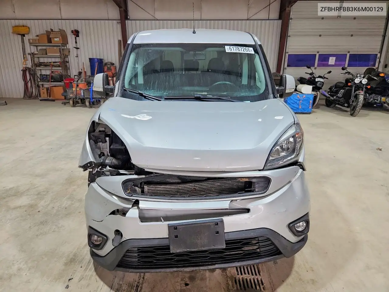 2019 Ram Promaster City Slt VIN: ZFBHRFBB3K6M00129 Lot: 61787266