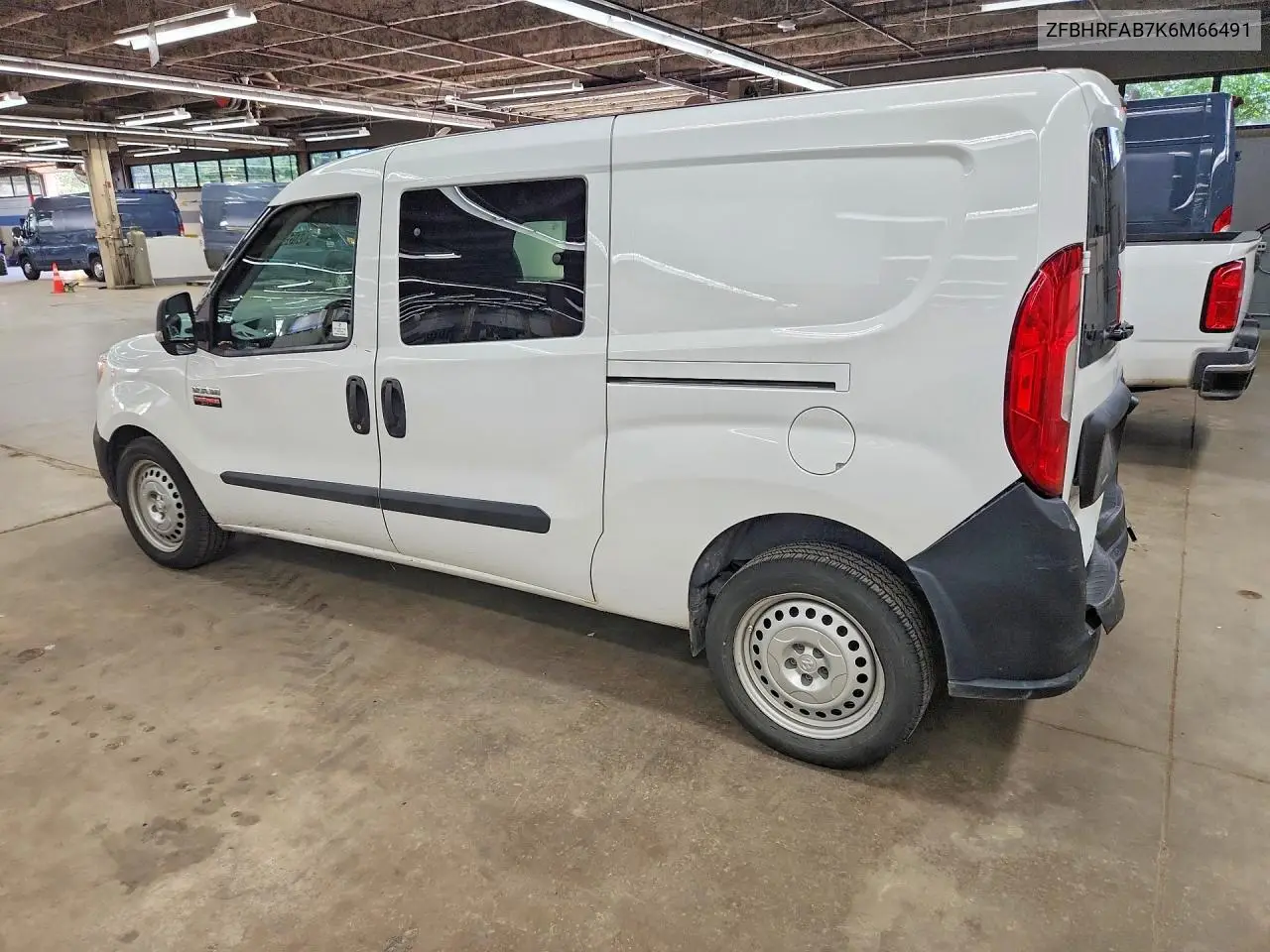 2019 Ram Promaster City St Delivery Van VIN: ZFBHRFAB7K6M66491 Lot: 62344406