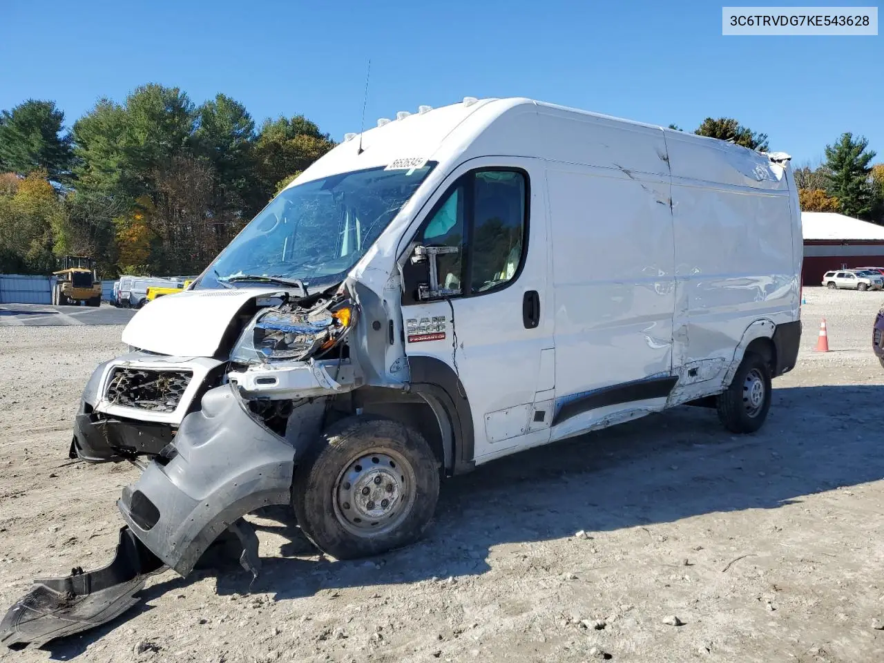 3C6TRVDG7KE543628 2019 Ram Promaster 2500 2500 High