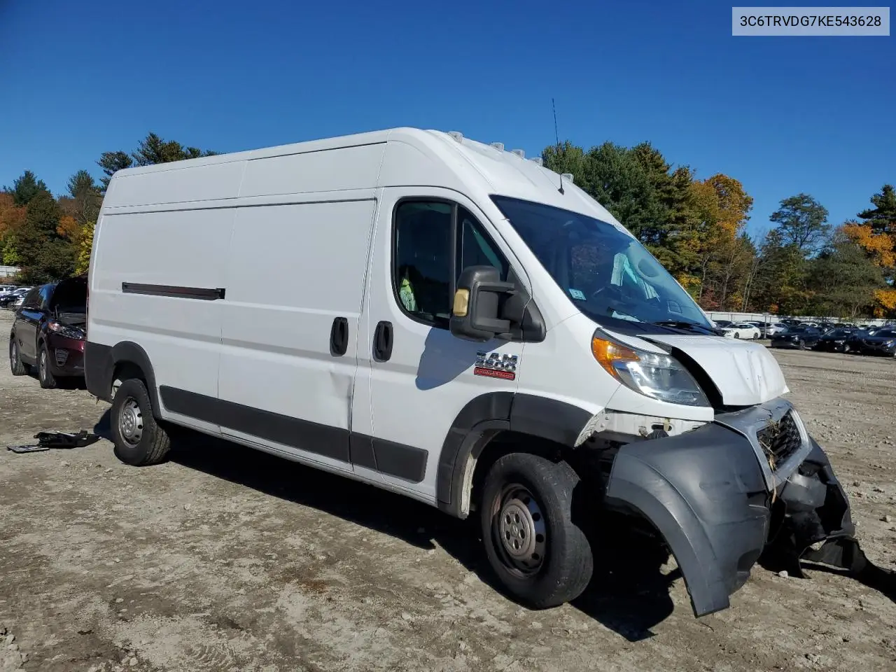 3C6TRVDG7KE543628 2019 Ram Promaster 2500 2500 High