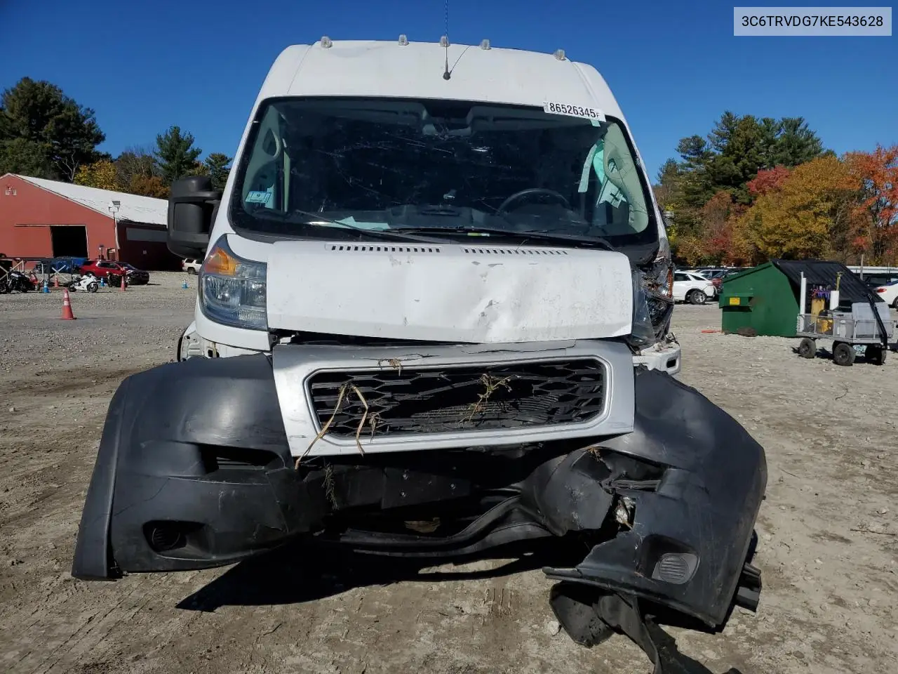 3C6TRVDG7KE543628 2019 Ram Promaster 2500 2500 High