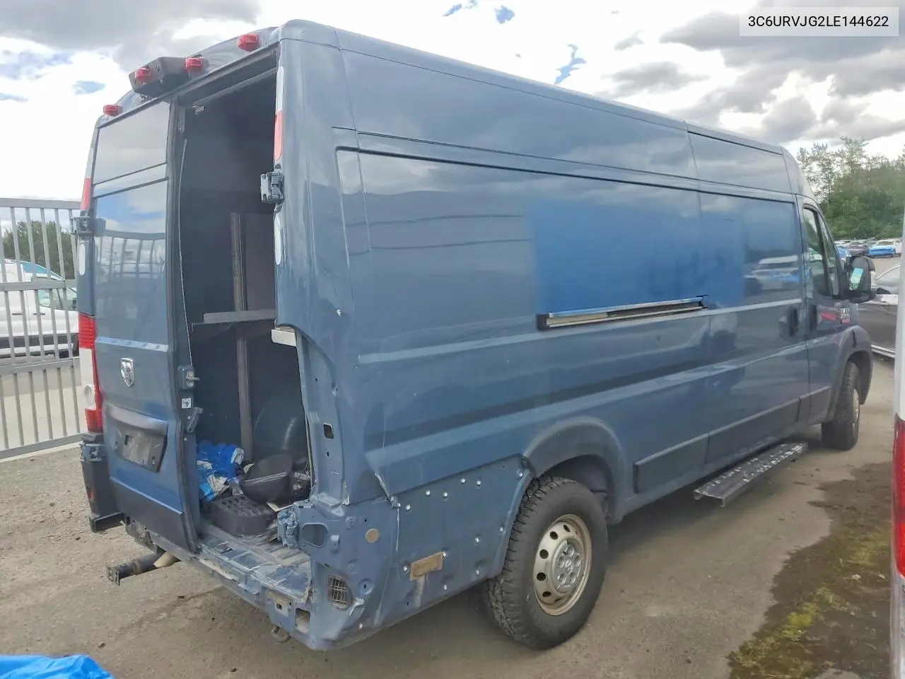 2020 Ram Promaster 3500 Delivery Van VIN: 3C6URVJG2LE144622 Lot: 55384896