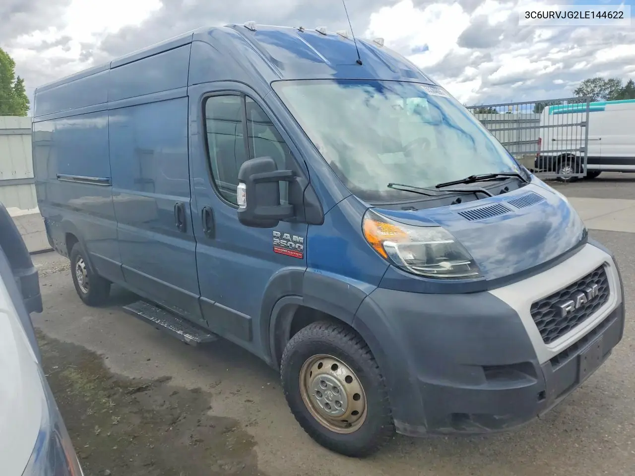2020 Ram Promaster 3500 Delivery Van VIN: 3C6URVJG2LE144622 Lot: 55384896
