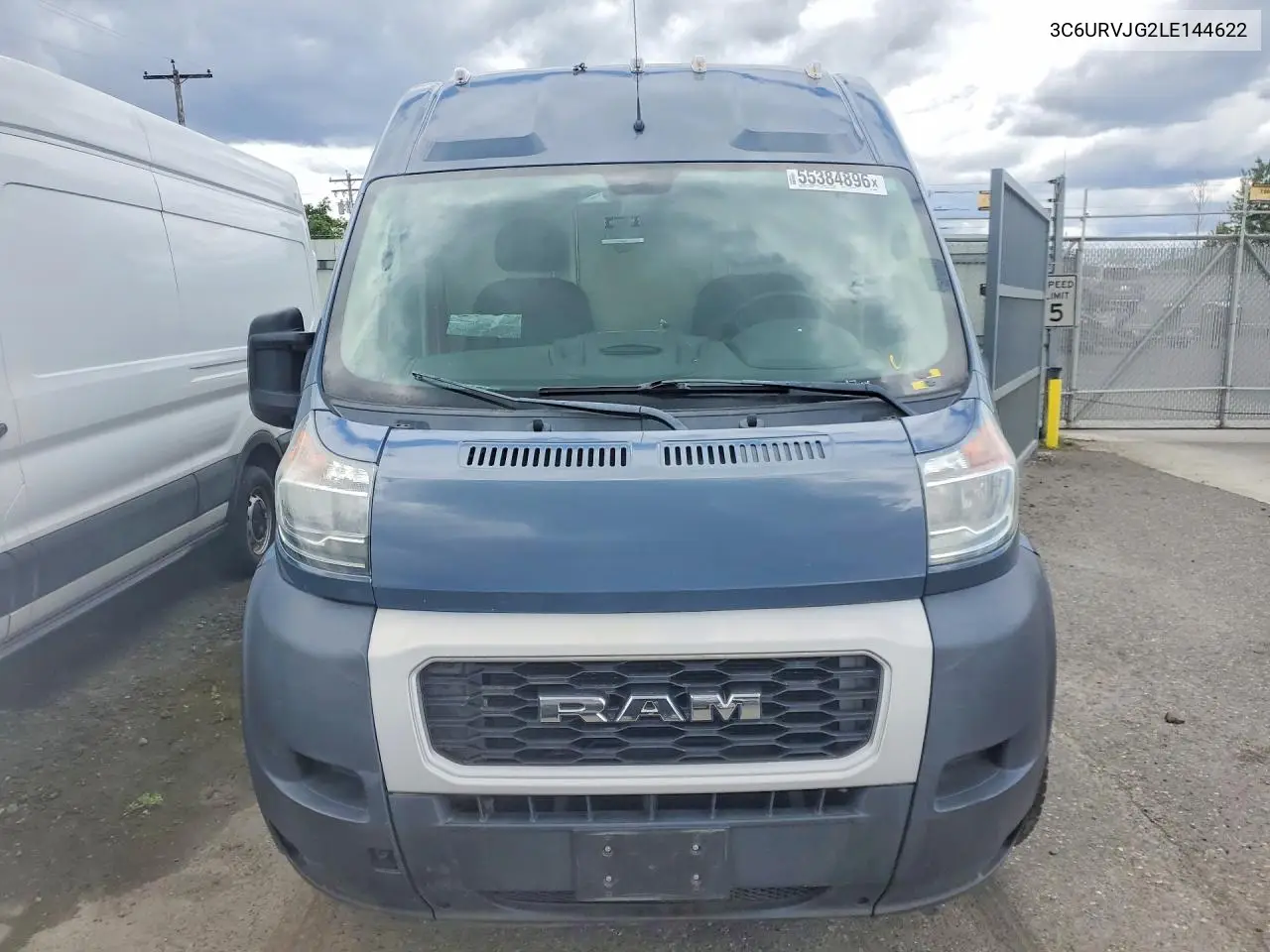 2020 Ram Promaster 3500 Delivery Van VIN: 3C6URVJG2LE144622 Lot: 55384896