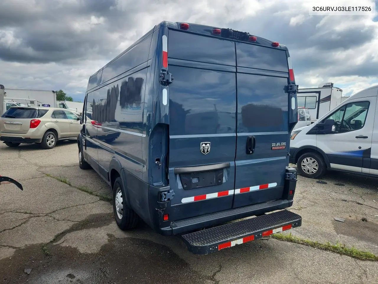 2020 Ram Promaster 3500 3500 High VIN: 3C6URVJG3LE117526 Lot: 57650536