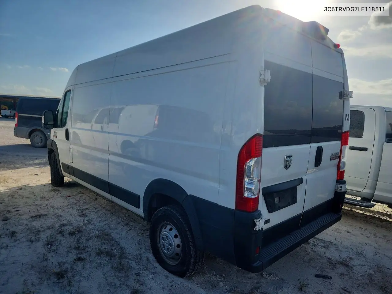 2020 Ram Promaster 2500 Delivery Van VIN: 3C6TRVDG7LE118511 Lot: 59002276