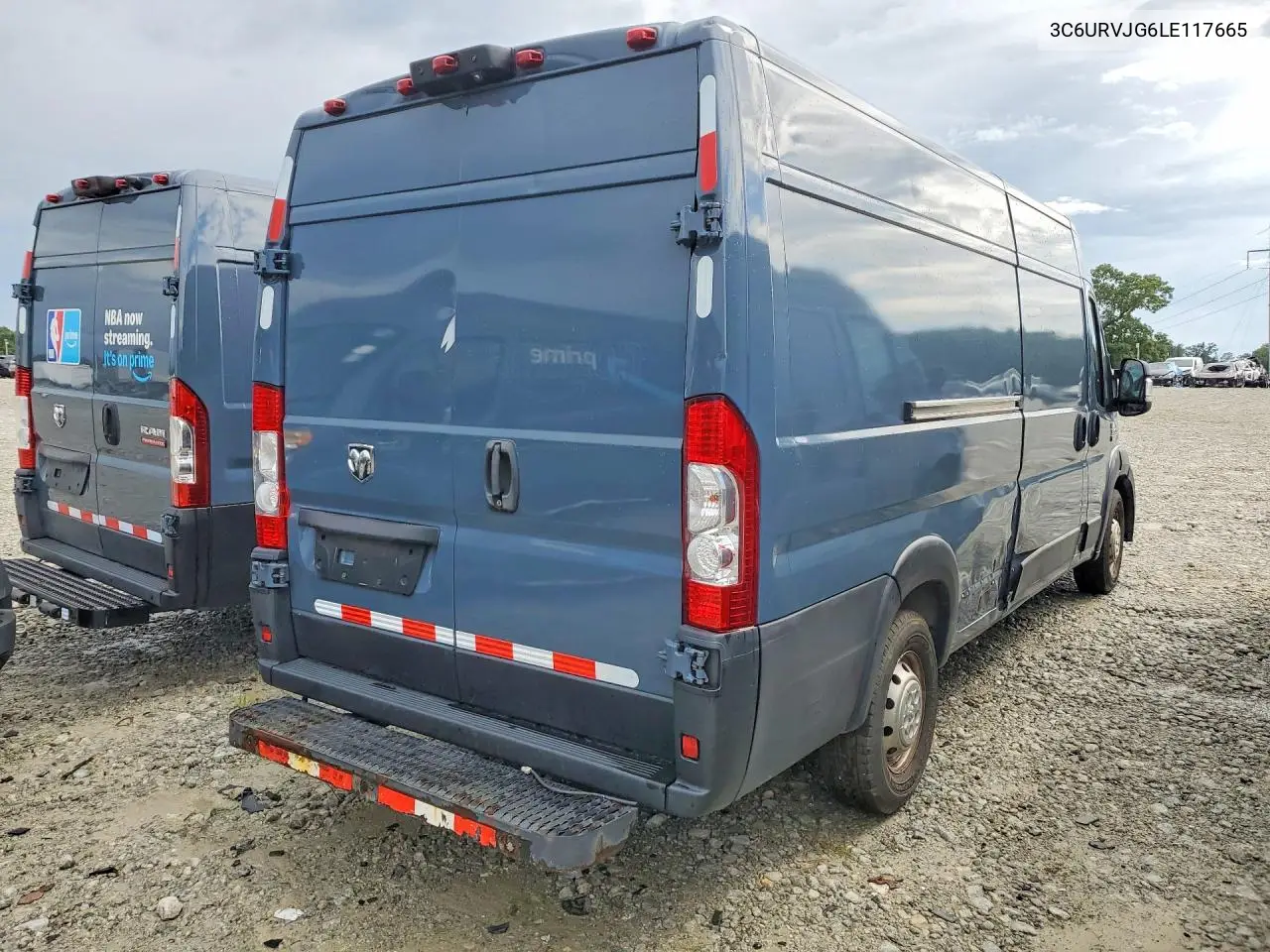 2020 Ram Promaster 3500 Delivery Van VIN: 3C6URVJG6LE117665 Lot: 59995136