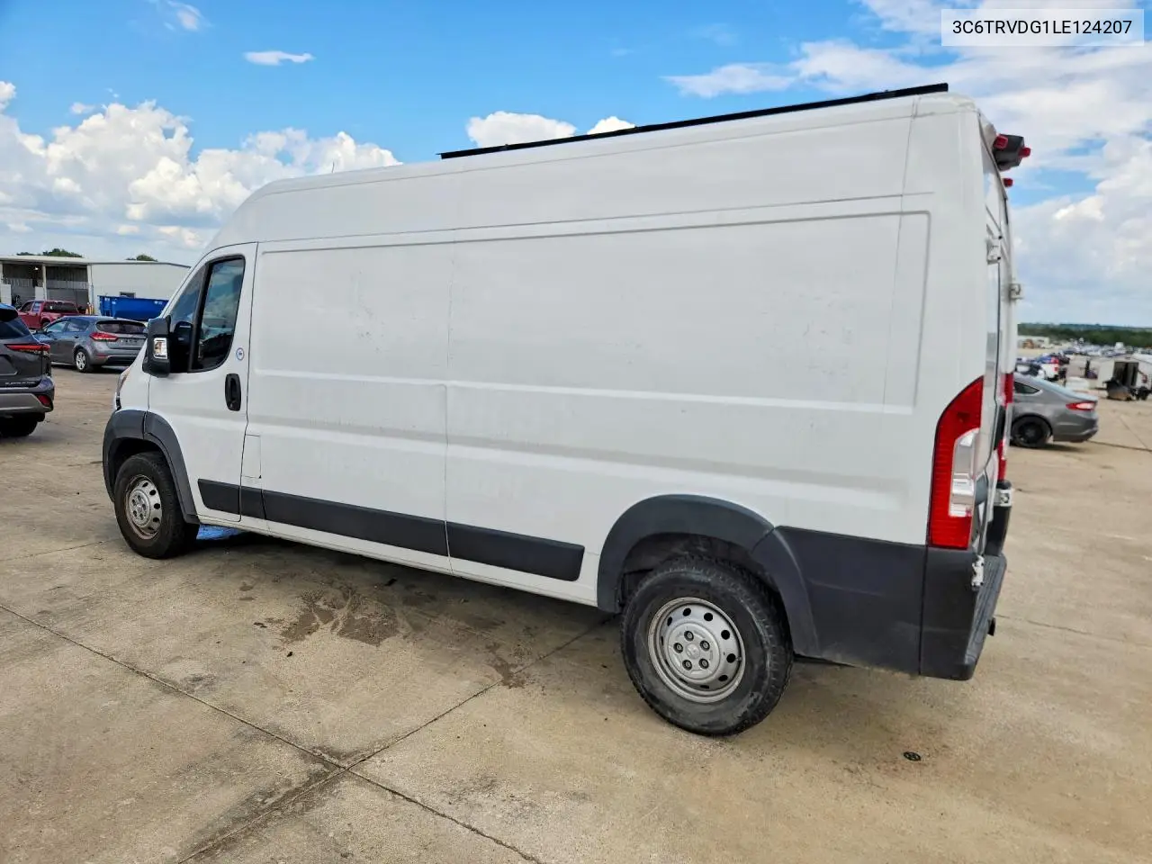 2020 Ram Promaster 2500 2500 High VIN: 3C6TRVDG1LE124207 Lot: 60334956