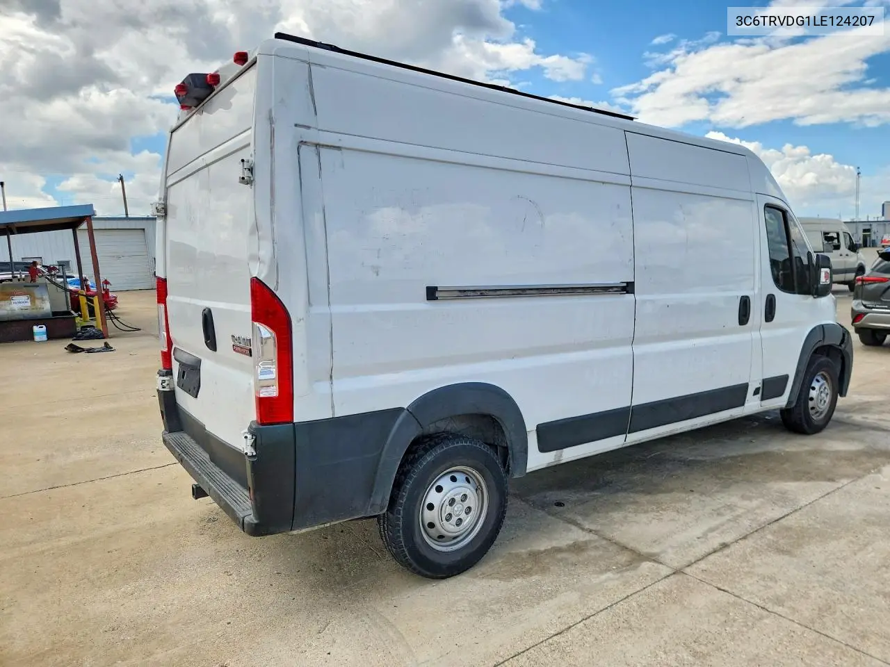 2020 Ram Promaster 2500 2500 High VIN: 3C6TRVDG1LE124207 Lot: 60334956