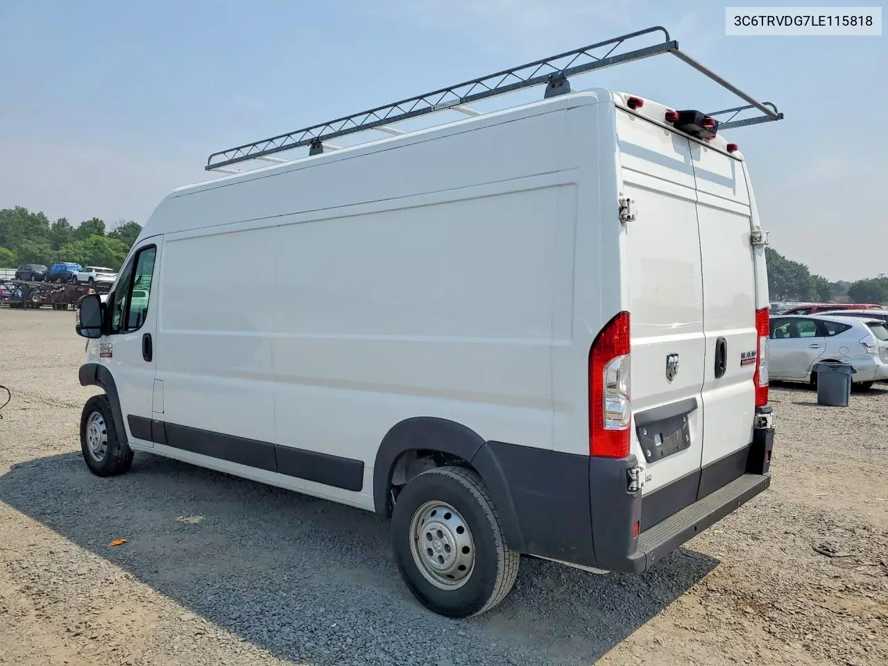2020 Ram Promaster 2500 2500 High VIN: 3C6TRVDG7LE115818 Lot: 60407206
