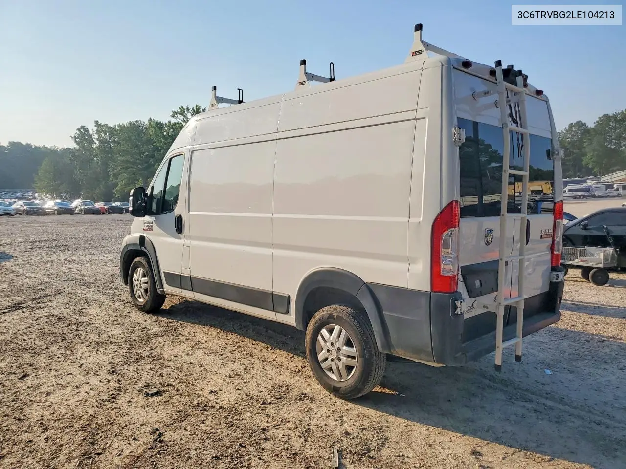 2020 Ram Promaster 1500 1500 High VIN: 3C6TRVBG2LE104213 Lot: 60765786