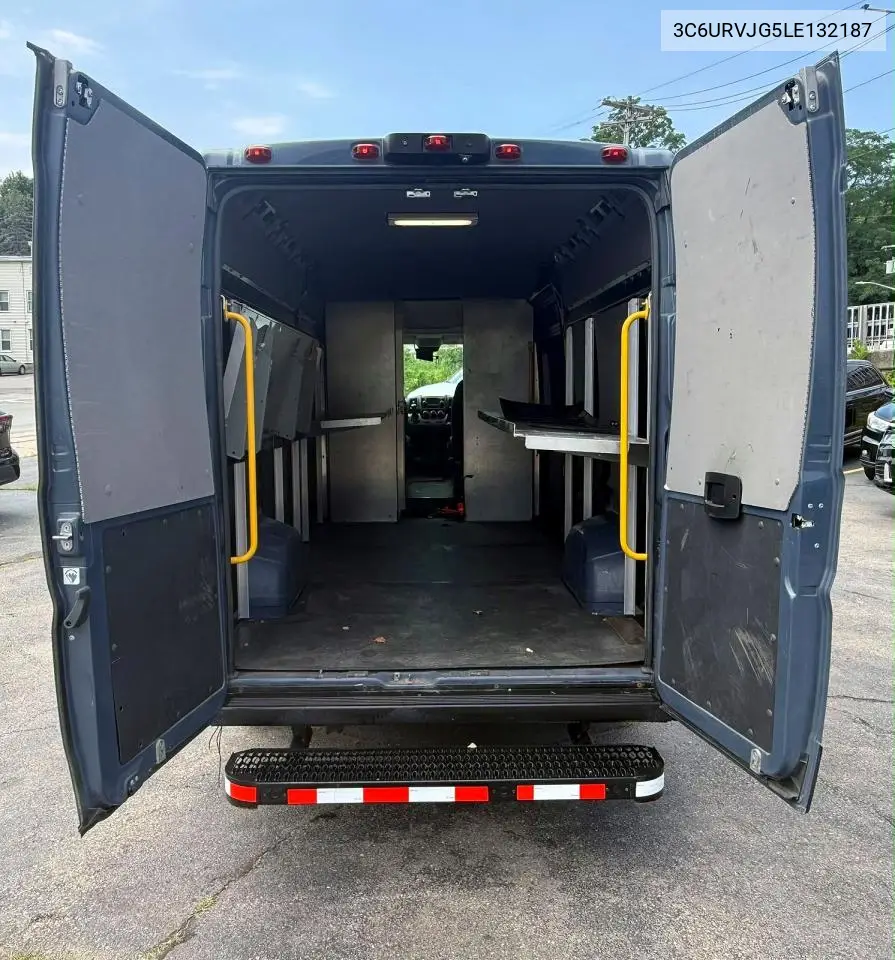 2020 Ram Promaster 3500 3500 High VIN: 3C6URVJG5LE132187 Lot: 61192376
