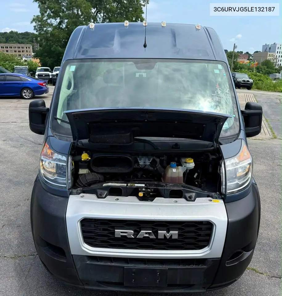2020 Ram Promaster 3500 3500 High VIN: 3C6URVJG5LE132187 Lot: 61192376