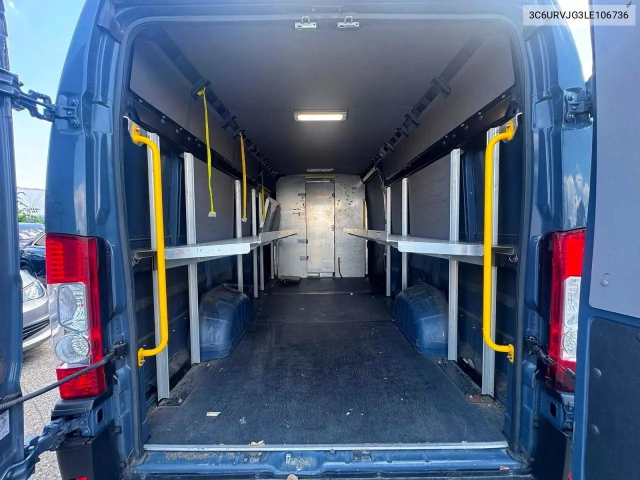 2020 Ram Promaster 3500 3500 High VIN: 3C6URVJG3LE106736 Lot: 61210456