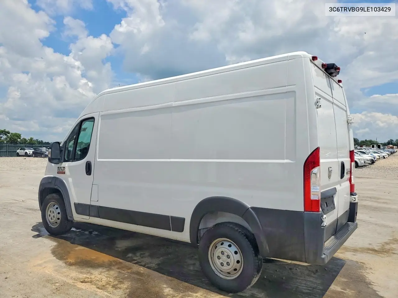 2020 Ram Promaster 1500 1500 High VIN: 3C6TRVBG9LE103429 Lot: 61430406