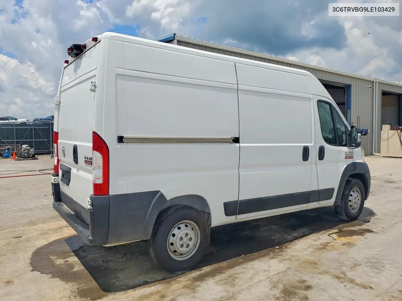 2020 Ram Promaster 1500 1500 High VIN: 3C6TRVBG9LE103429 Lot: 61430406
