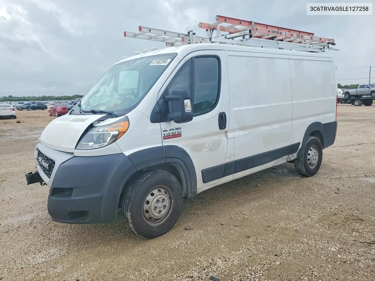 2020 Ram Promaster 1500 1500 Standard VIN: 3C6TRVAG5LE127258 Lot: 61492396