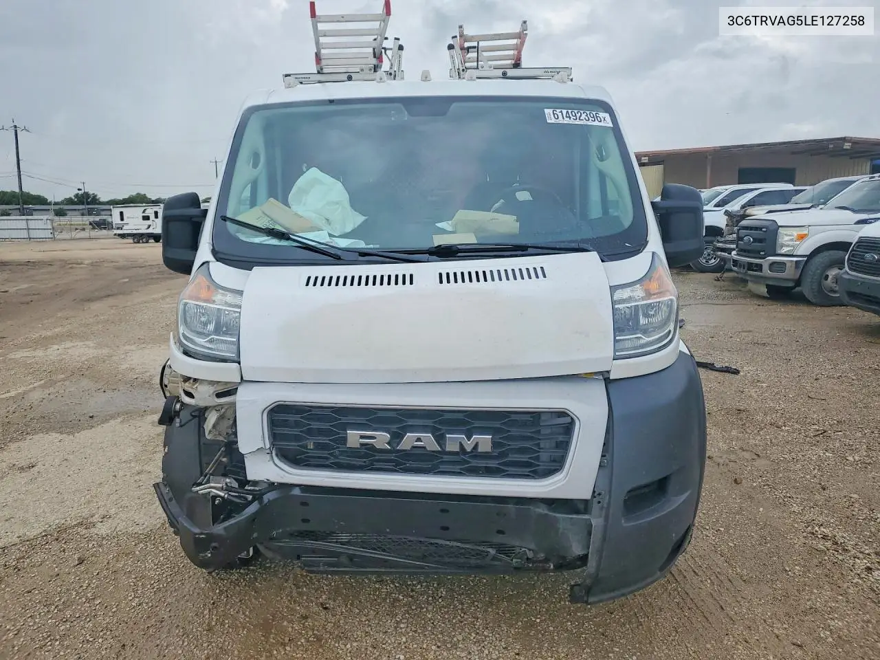 2020 Ram Promaster 1500 1500 Standard VIN: 3C6TRVAG5LE127258 Lot: 61492396