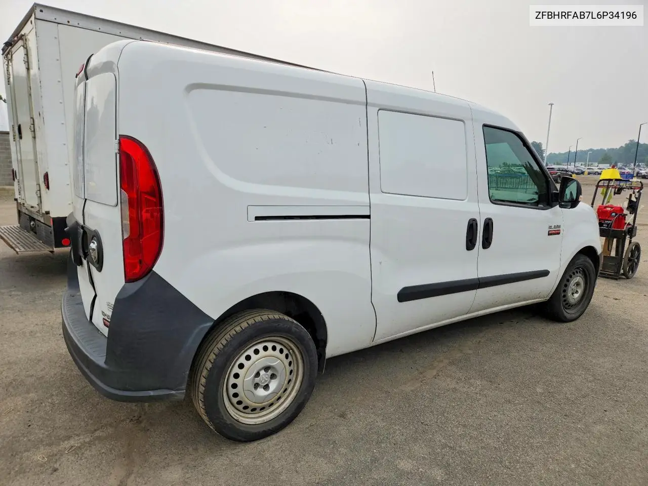 2020 Ram Promaster City VIN: ZFBHRFAB7L6P34196 Lot: 61553586