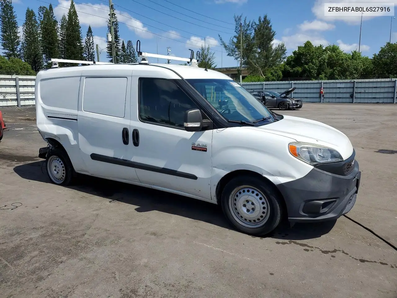 2020 Ram Promaster City VIN: ZFBHRFAB0L6S27916 Lot: 62193536