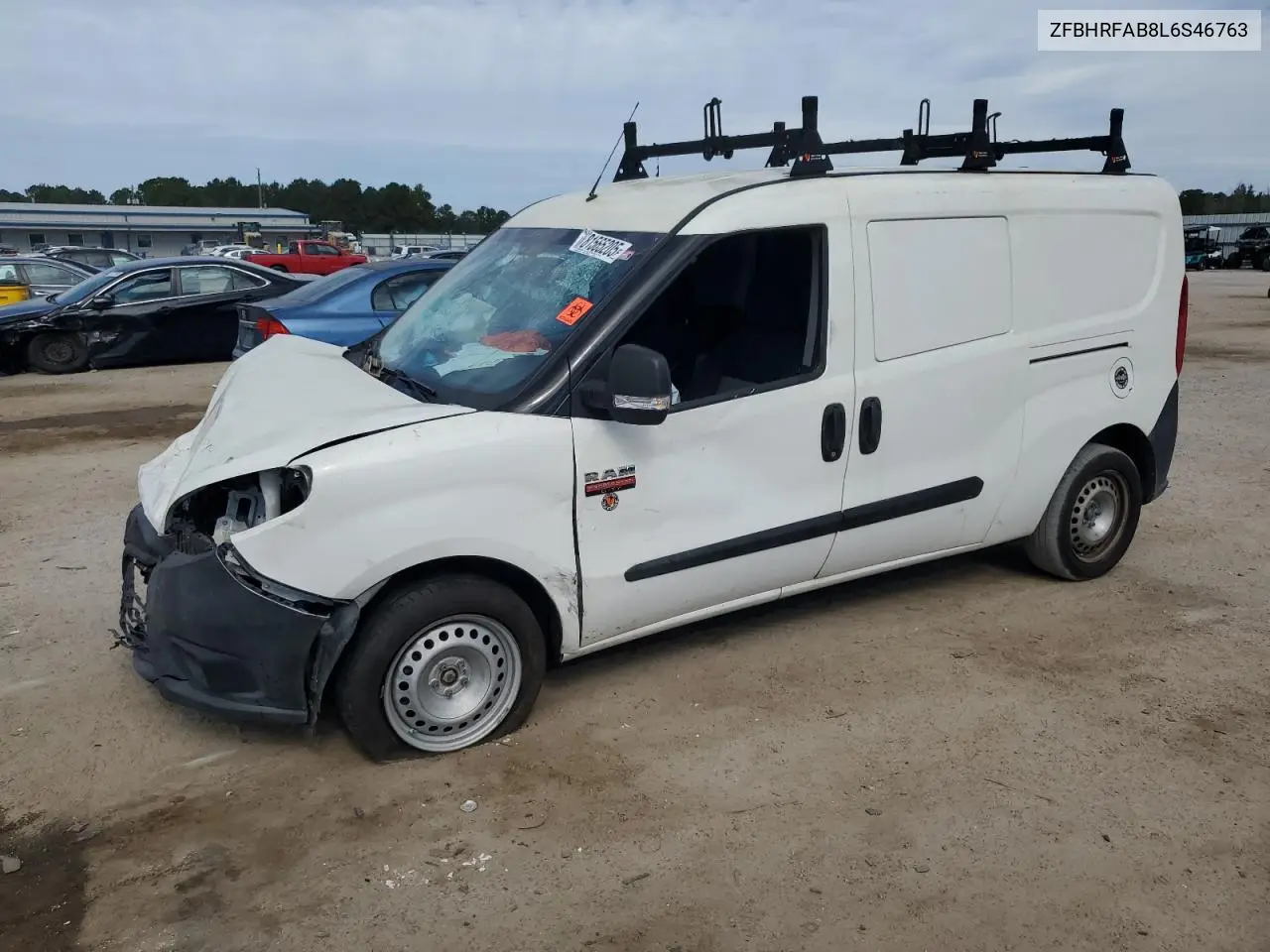 2020 Ram Promaster City VIN: ZFBHRFAB8L6S46763 Lot: 73390465