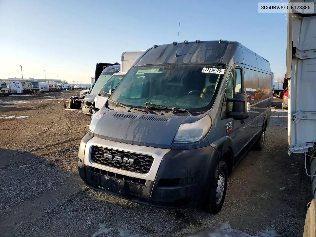 2020 Ram Promaster 3500 Cargo Van - Cln Title - Pri Fleet