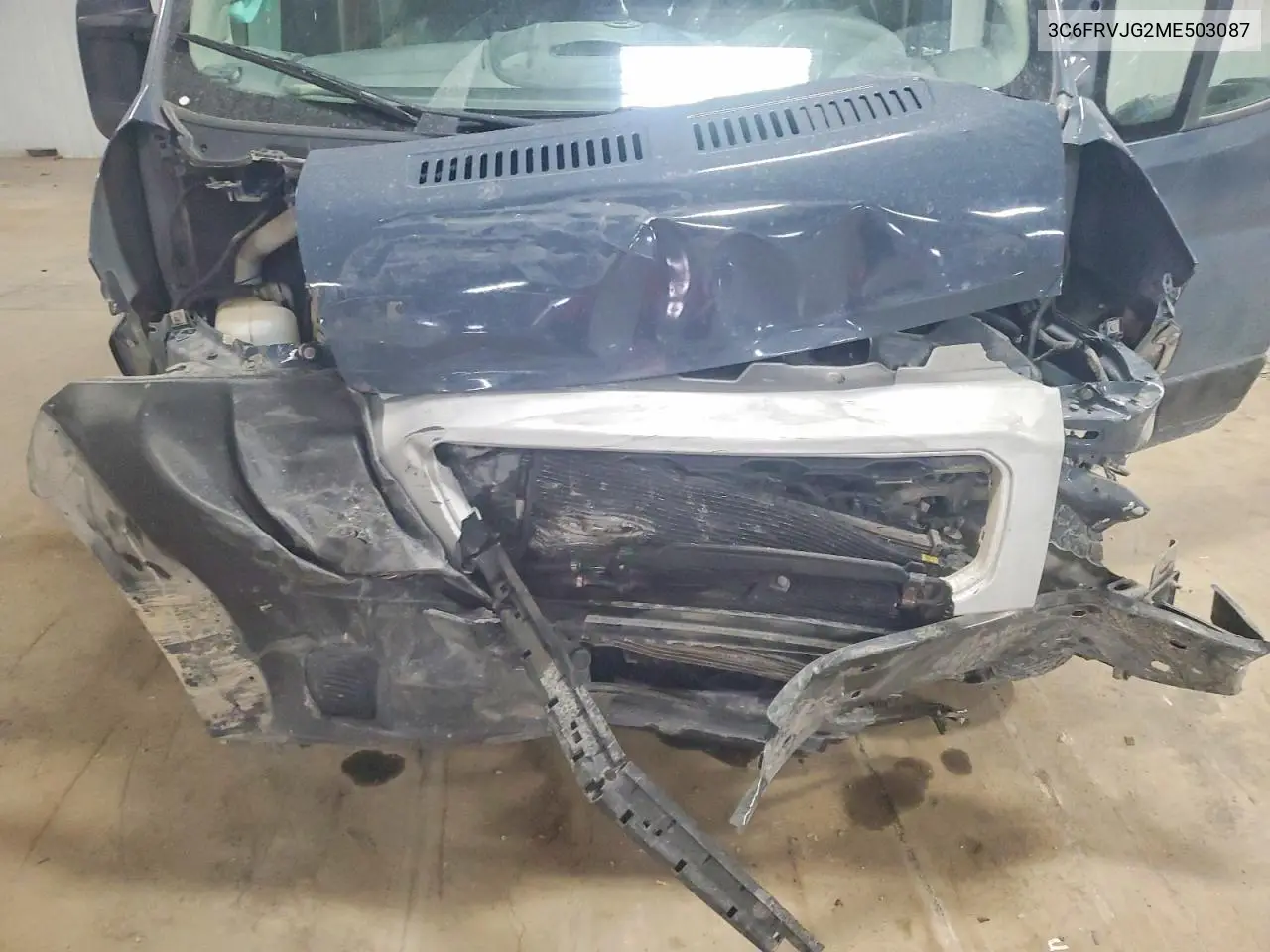 2021 Ram Promaster 3500 Delivery Van VIN: 3C6FRVJG2ME503087 Lot: 52832206