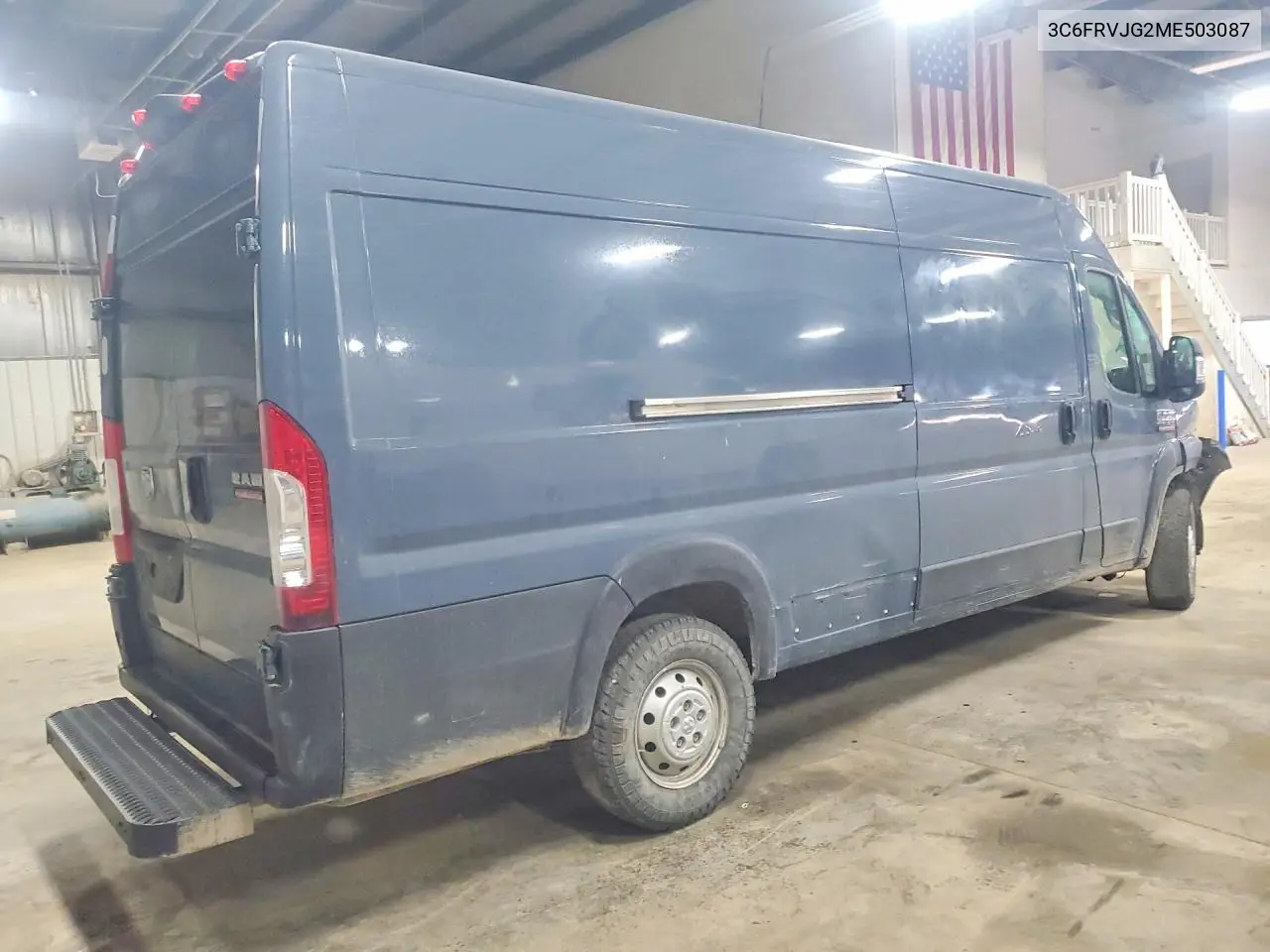 2021 Ram Promaster 3500 Delivery Van VIN: 3C6FRVJG2ME503087 Lot: 52832206