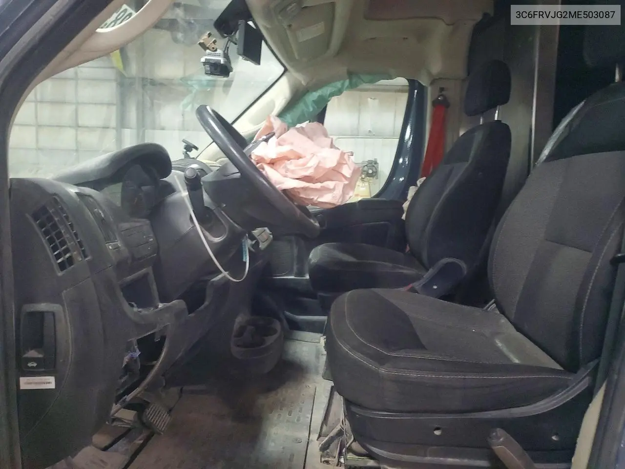 2021 Ram Promaster 3500 Delivery Van VIN: 3C6FRVJG2ME503087 Lot: 52832206