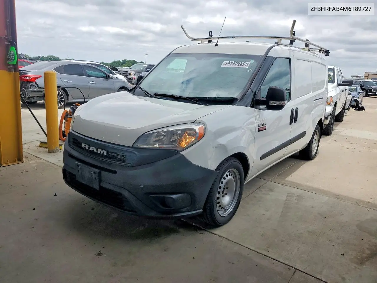 2021 Ram Promaster City VIN: ZFBHRFAB4M6T89727 Lot: 53246116