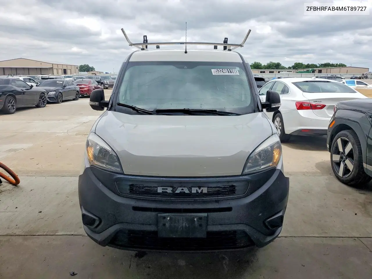 2021 Ram Promaster City VIN: ZFBHRFAB4M6T89727 Lot: 53246116