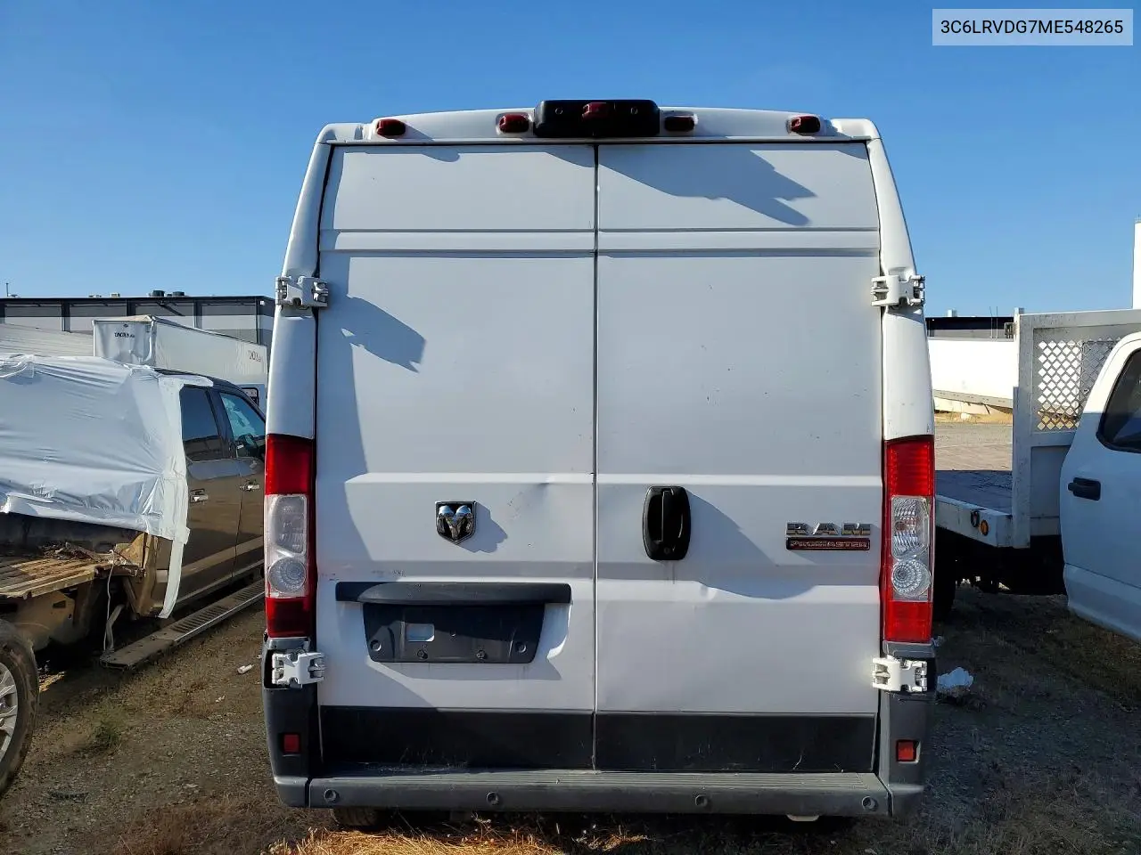 2021 Ram Promaster 2500 2500 High VIN: 3C6LRVDG7ME548265 Lot: 55194796