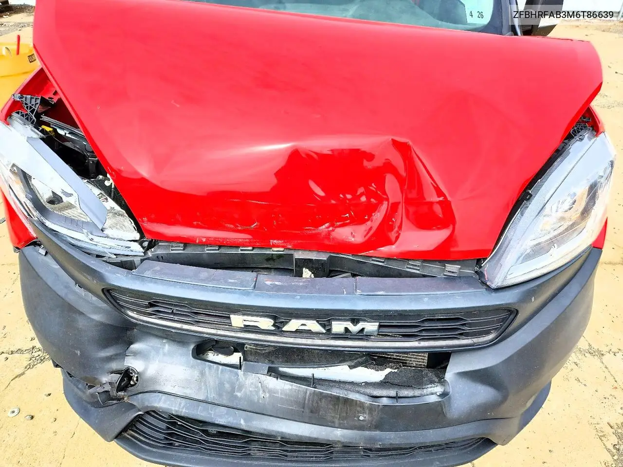 2021 Ram Promaster City VIN: ZFBHRFAB3M6T86639 Lot: 56962506