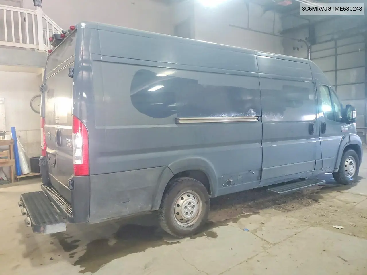 2021 Ram Promaster 3500 Delivery Van VIN: 3C6MRVJG1ME580248 Lot: 58157336
