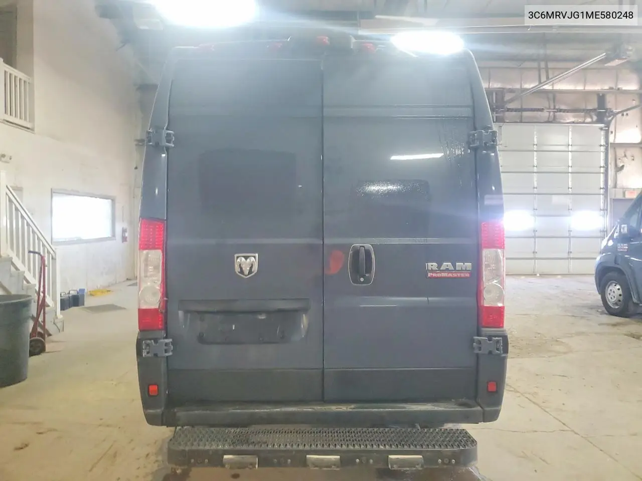 2021 Ram Promaster 3500 Delivery Van VIN: 3C6MRVJG1ME580248 Lot: 58157336