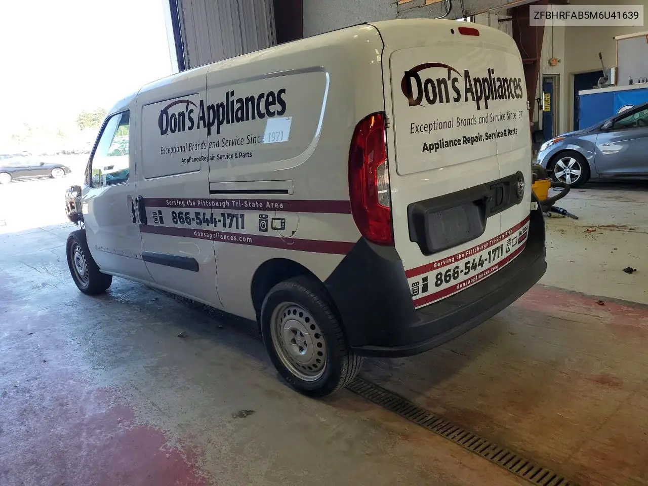 2021 Ram Promaster City VIN: ZFBHRFAB5M6U41639 Lot: 59657616