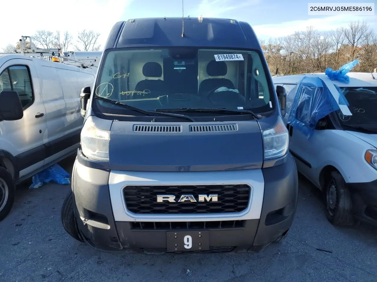 3C6MRVJG5ME586196 2021 Ram Promaster 3500 3500 High