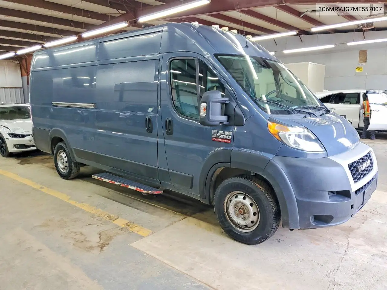 2021 Ram Promaster 3500 3500 High VIN: 3C6MRVJG7ME557007 Lot: 60563826