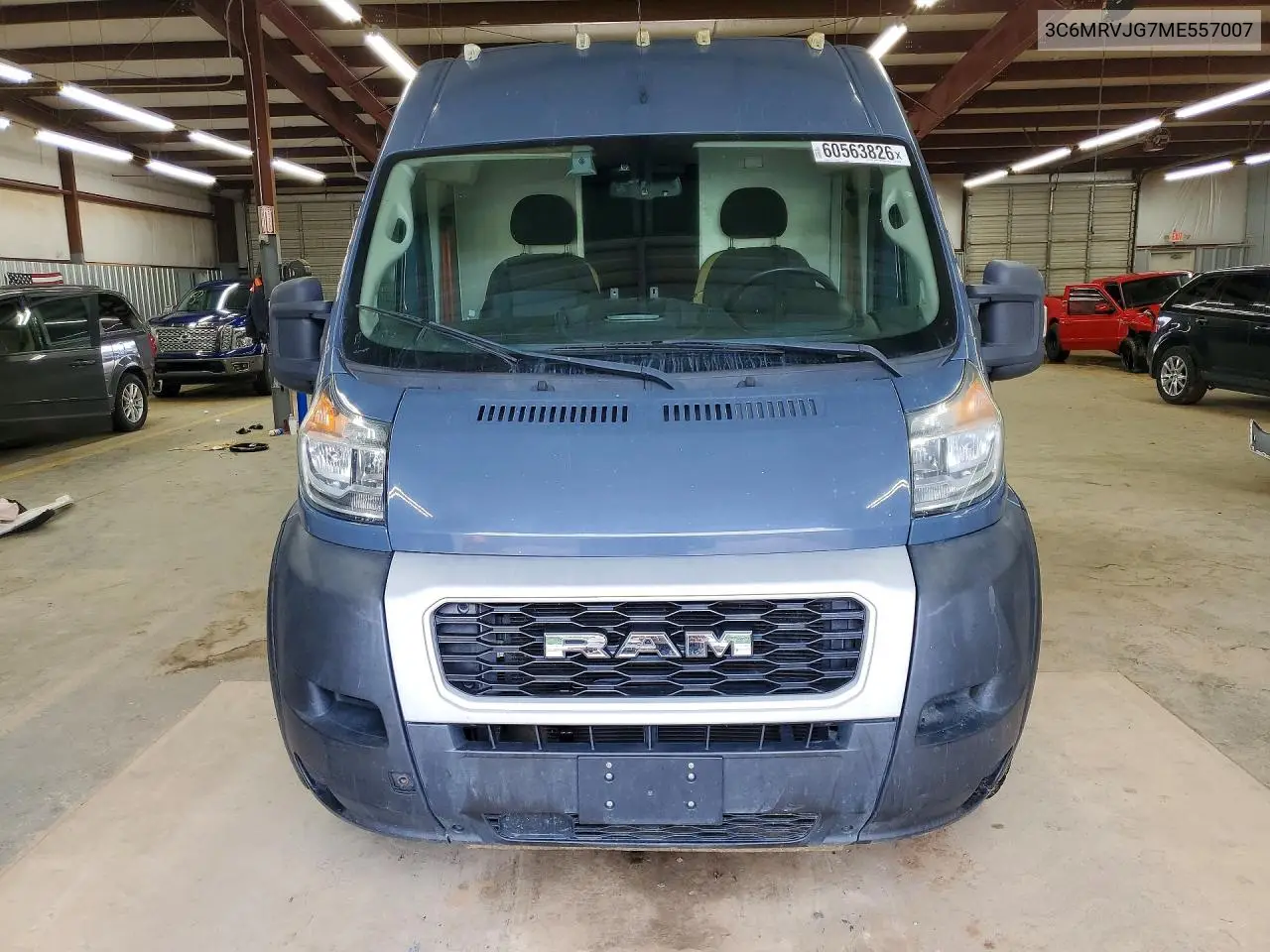 2021 Ram Promaster 3500 3500 High VIN: 3C6MRVJG7ME557007 Lot: 60563826