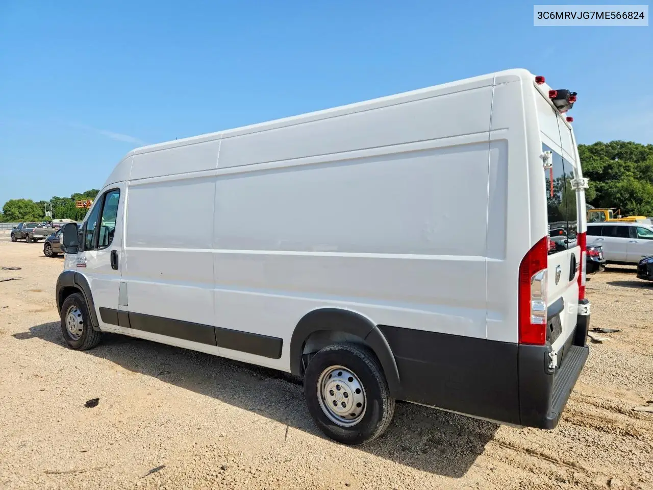 2021 Ram Promaster 3500 3500 High VIN: 3C6MRVJG7ME566824 Lot: 60752906