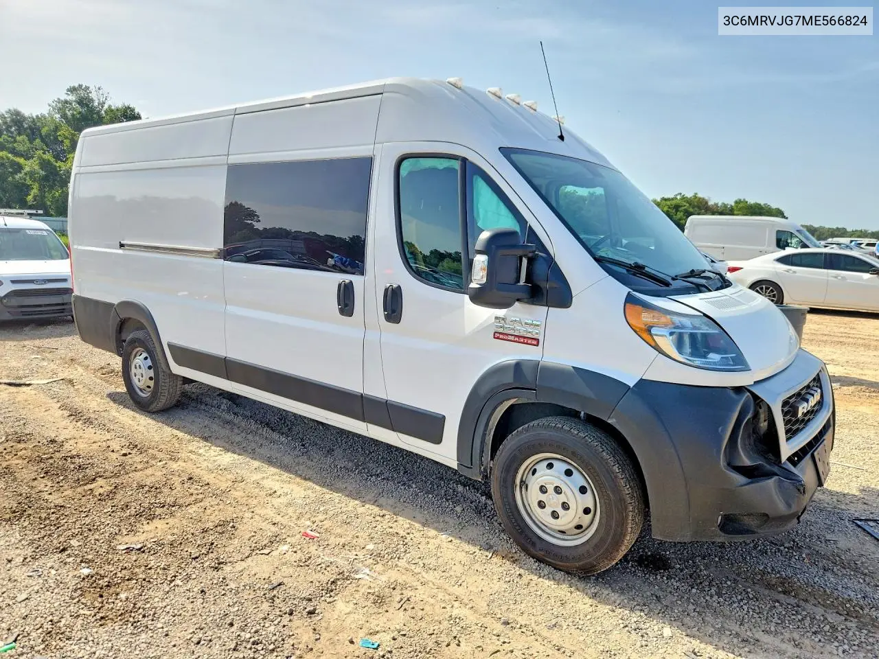 2021 Ram Promaster 3500 3500 High VIN: 3C6MRVJG7ME566824 Lot: 60752906