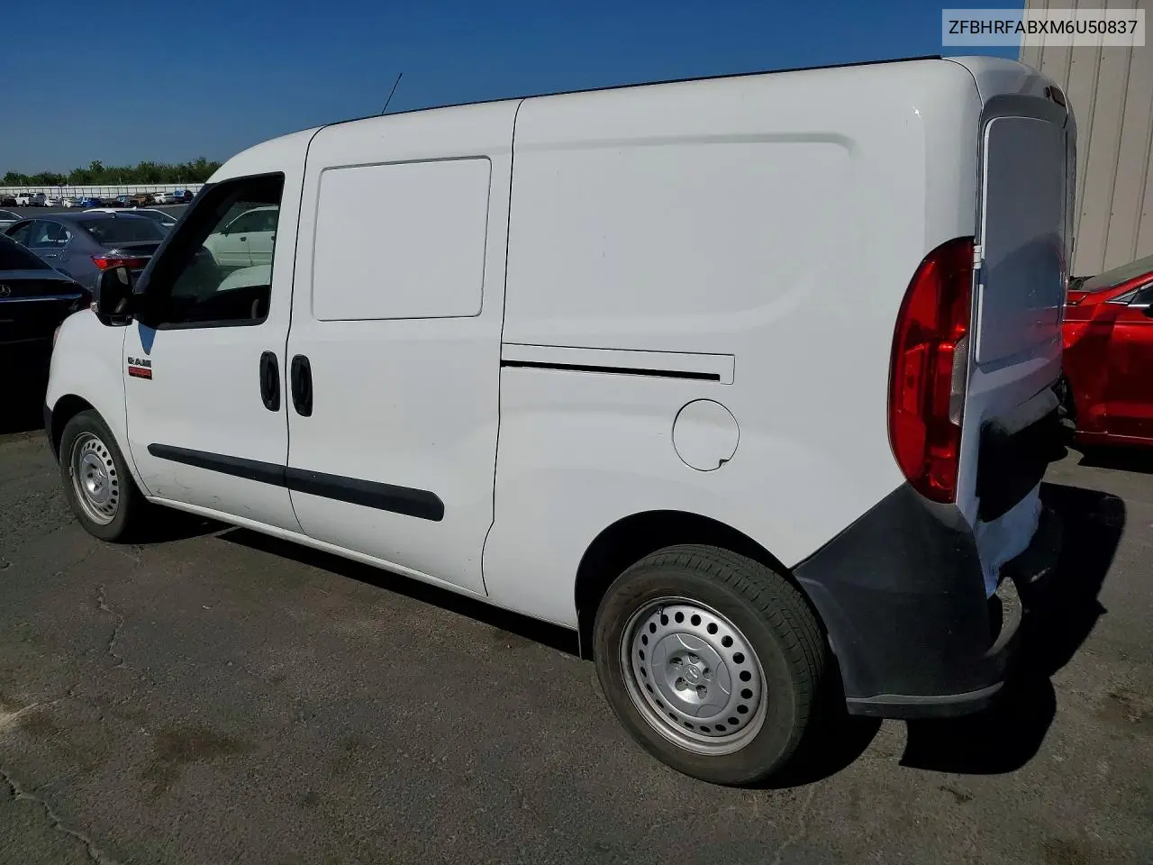 2021 Ram Promaster City VIN: ZFBHRFABXM6U50837 Lot: 61070826