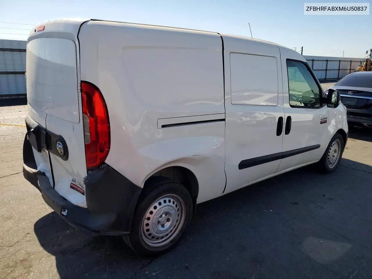 2021 Ram Promaster City VIN: ZFBHRFABXM6U50837 Lot: 61070826
