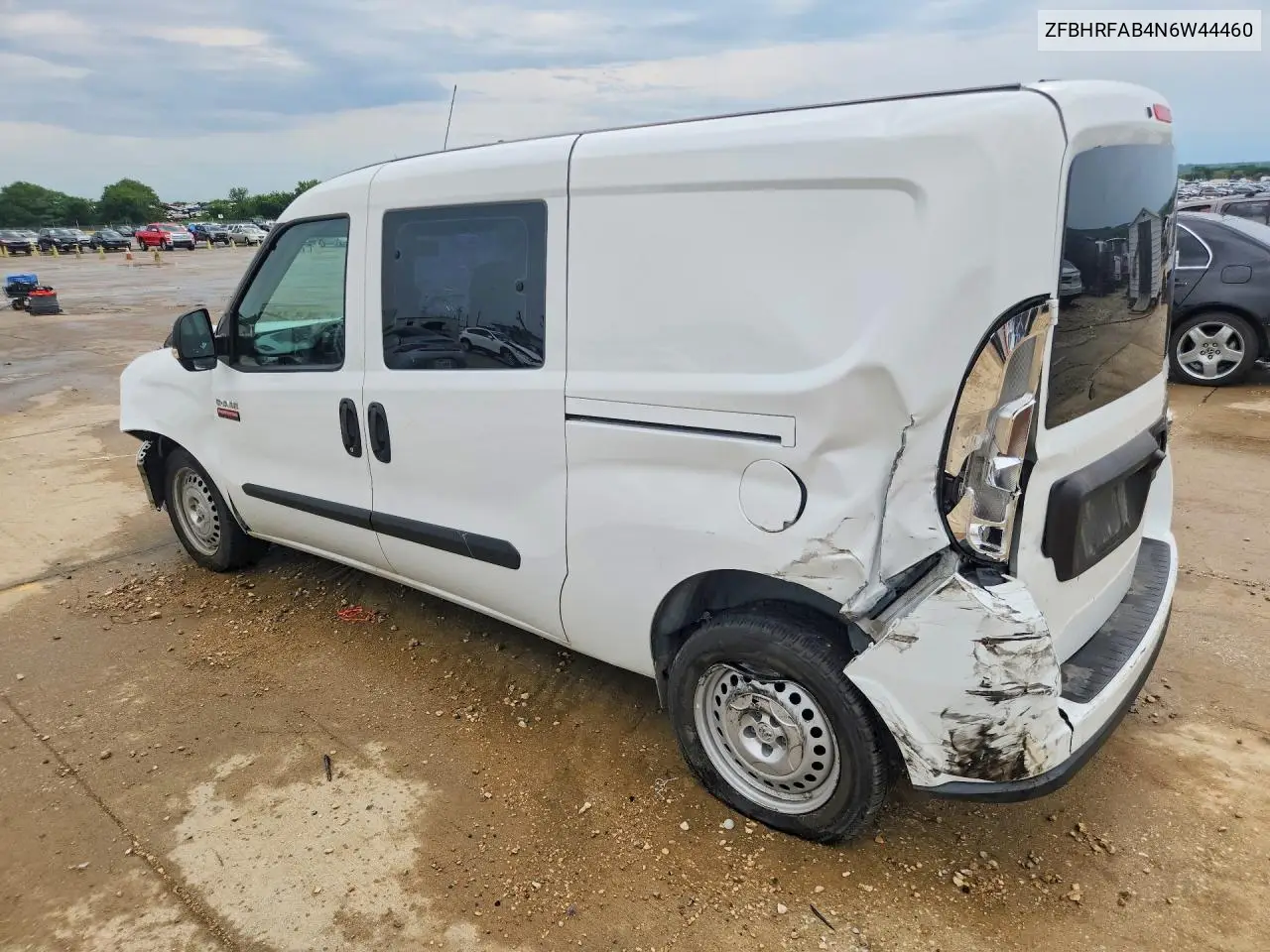 2022 Ram Promaster City Tradesman VIN: ZFBHRFAB4N6W44460 Lot: 57410406